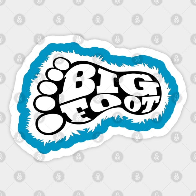 Big Foot lol Sticker by Bear River Paranormal